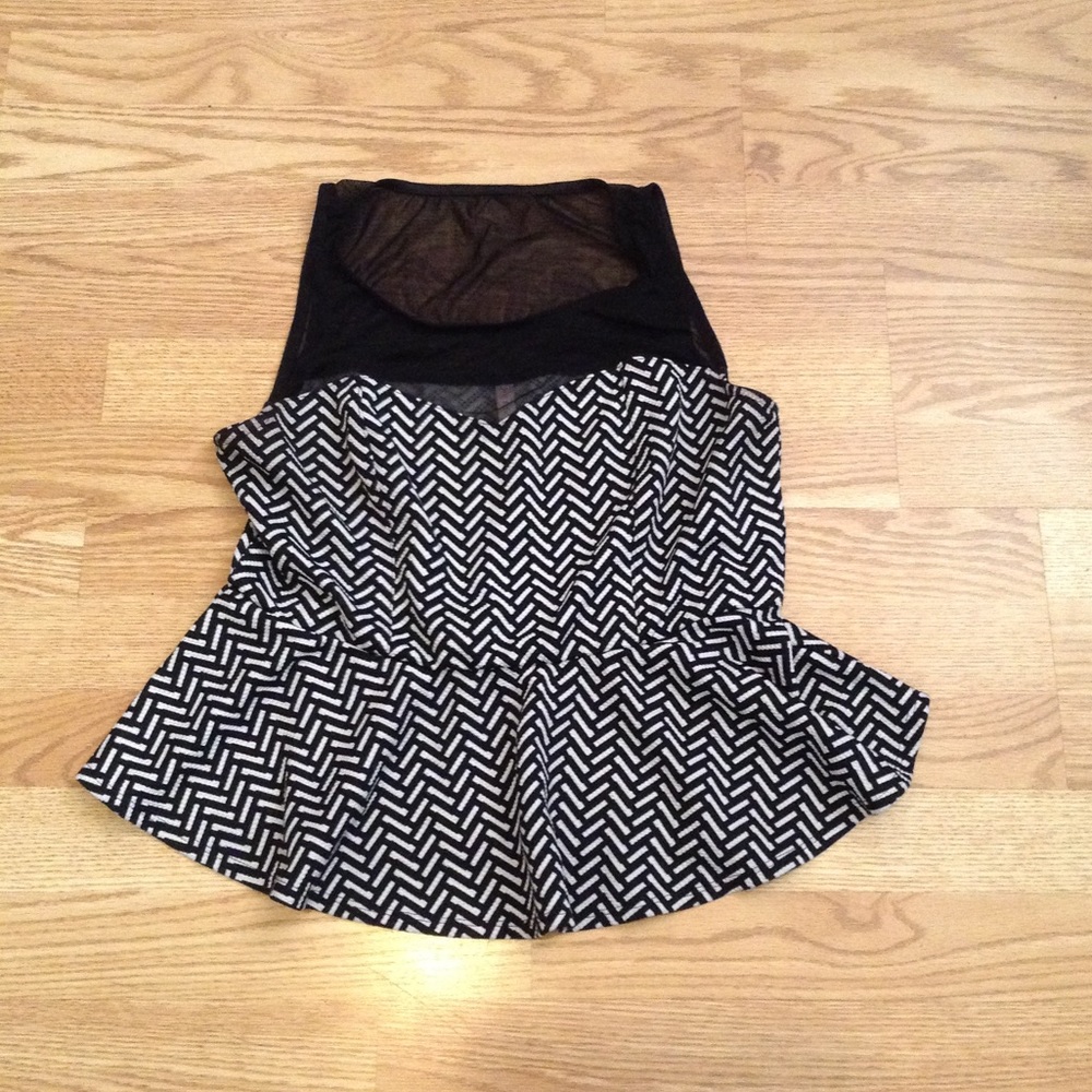 Xhilaration Peplum Top